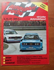 Rennsportwoche 24/1977 VW