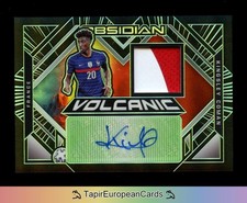 /5 KINGSLEY COMAN 2021 PANINI OBSIDIAN  PATCH AUTO AUTOGRAPH Bayern France