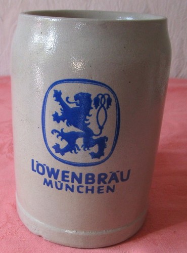 Bierkrug steinzeug mit - steinzeug,