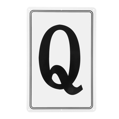 Aluminium buchstabenschild - aluminium,