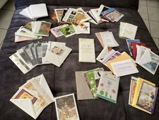 Konvolut Briefkarten/ Doppelkarten/ Trauerkarten/ Glück Grußkarte mit Umschlag 