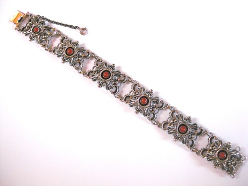 Armband silber 835 - silber, mit