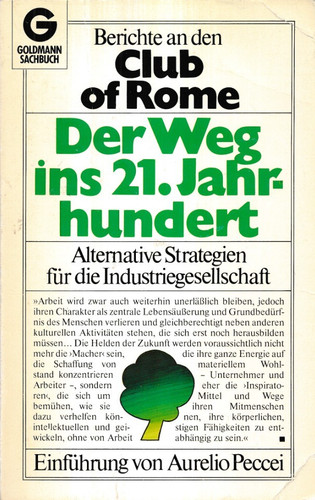 Berichte den club rome - an, of