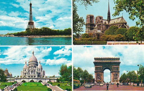 Postkarte paris - -,