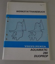 Werkstatthandbuch Volvo Penta Aquamatic 280 / Aquamatic Duoprop Stand 02/1984