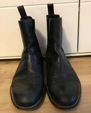 Gucci Stiefeletten Schwarz, Gr 46,  Gebraucht