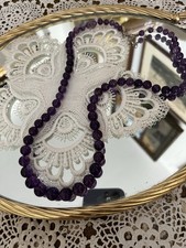 Echte Amethyst Kette —