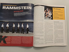 Rammstein - Very rare newspaper from Finland from 2004 ( Full magazine )