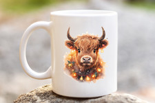 Schöne Hochlandkuh Tasse