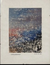 ABSTRAKTES AQUARELL   RECHTS