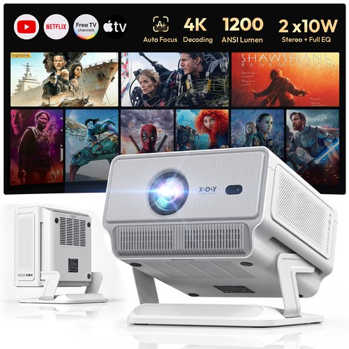 Xgody beamer projektor - 4k,