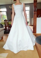 Exklusives Brautkleid"Private Label by G" von Kenneth Winston Gr.36, lang, ivory