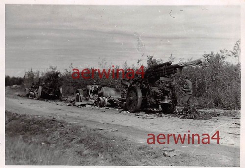 Zerstörte russ artillerie - zerstörte,