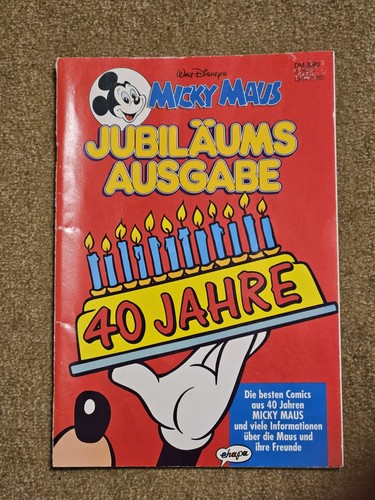 Micky maus jubiläumsausgabe - micky,