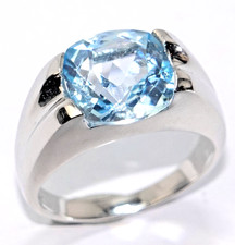 Ring Gold Aquamarin 3,6ct