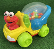ELMO Sesamstrasse Popper Fahrzeug 1998 TYCO  JIM HENSON ca. 14 cm Vintage Auto