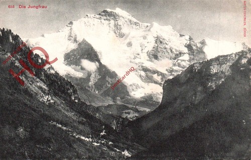 Ansichtskarte die jungfrau - ansichtskarte:;die,