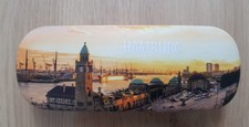 Edles Hamburg Brillenetui – Panorama Design, neu und unbenutzt - selten