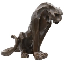 Bronzeskulptur Gepard