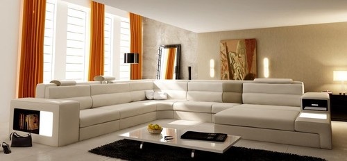 Ledersofa couch wohnlandschaft - ledersofa,