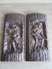 zwei Wandbilder 3d-Relief