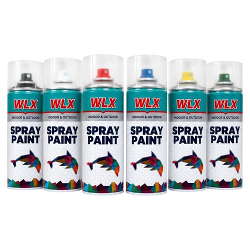 Sprayfarben set farben - sprayfarben-set., 6