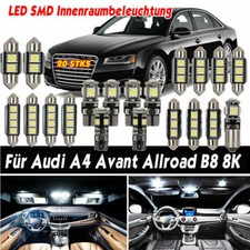 20X Canbus LED SMD Innenraumbeleuchtung Xenon Für Audi A4 Avant Allroad 8K5 B8