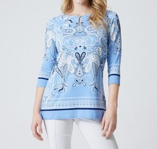 Tunika blau 18 36 Damen