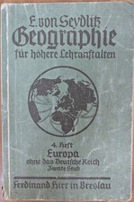 E. von Seydlitz: Geographie - 2. Heft: Europa (ohne das Deutsche Reich).