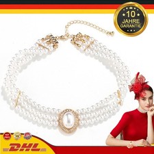 Trachten Perlen Hals Kette