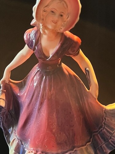 Antike porzellanfigur dame - porzellanfigur,