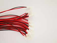 2x Anschlusskabel mit Buchse 1,25 Carrera® Digital, Decoder 132/124 10cm Kabel