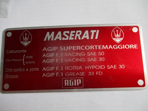 Maserati schild mexico merak - maserati,