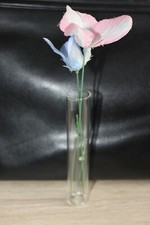 50 Stück Reagenzgläßer 145 mm x 25  mm ohne Walbung Glasstab Laborglas Deko Vase