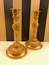 Paar Kerzenhalter Stil Louis