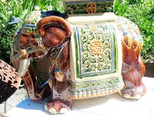 Großer Keramik Elefant –