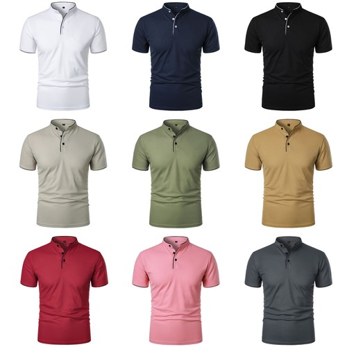 Herren henley shirt mit - herren,
