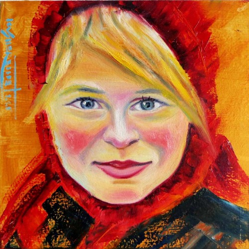 Frau portrait ölgemälde - portrait,