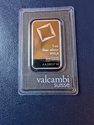 Silberbarren valcambi - silberbarren,