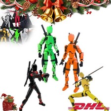 Roboter Actionfigur Mini  beweglich Spielzeug Actionfigur Dummy Neue