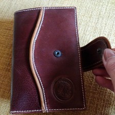 Leder Kartenbörse Kartenetui Visitenkarten Riegel Börse Etui Damen , Pferdekopf 