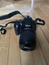 Nikon D D5100 16.2MP Digitalkamera - Schwarz (Kit mit AF-S 18-55mm Objektiv)