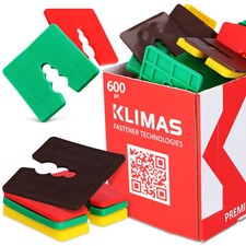 600x DISTANZKLÖTZE 2-5 mm