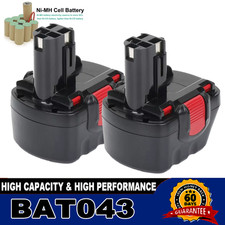 2x 12V 4800mah Akku Für Bosch BAT043 BAT045 PSR 1200,PSR 12-2,PSR 12,PAG 12V🔥
