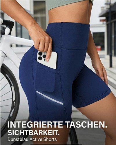 Shorts radlerhose damen high - shorts,