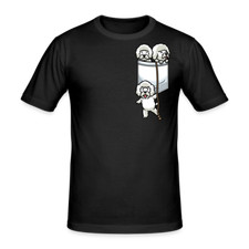 Bichon Frisé T-Shirt Hund Gelockter Bichon In Geschenk Hundeliebhaber Lustig