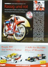 MOTORRAD VICTORIA AVANTI in 1-10 von SCHUCO....ein Modellbericht #1402f