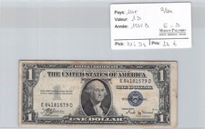 USA Schein - 1 Dollar - 1935 B