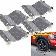 je 680kg PKW Rangierhilfe Wagenheber Rangierheber Rangierroller Auto KFZ 4TLG