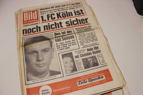 Bild sonntag vom 06 1963 - am, 16.06.1963